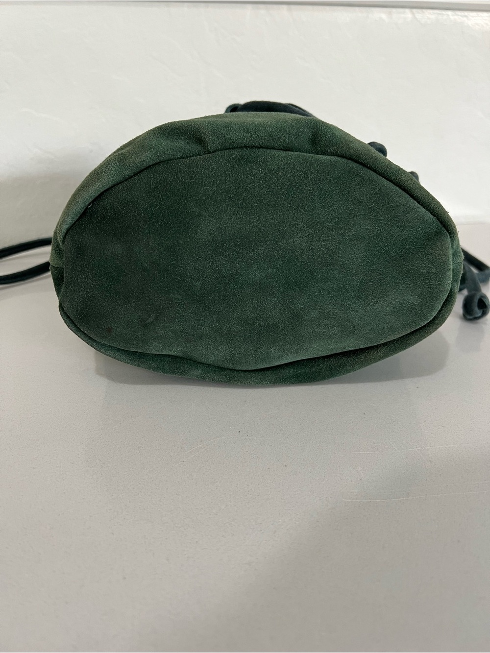 Free People Scout Slouchy Green Suede Crossbody Bag - Picture 10 of 10